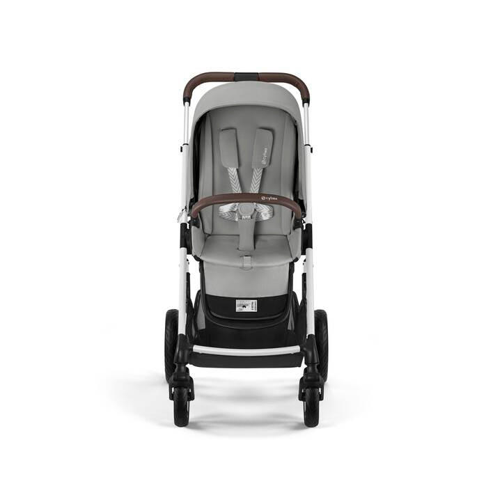 KINDERWAGEN  Talos S Lux  Stone Grey  - Silberfarben/Grau, Basics, Textil/Metall (91/60,5/110cm) - cybex GOLD