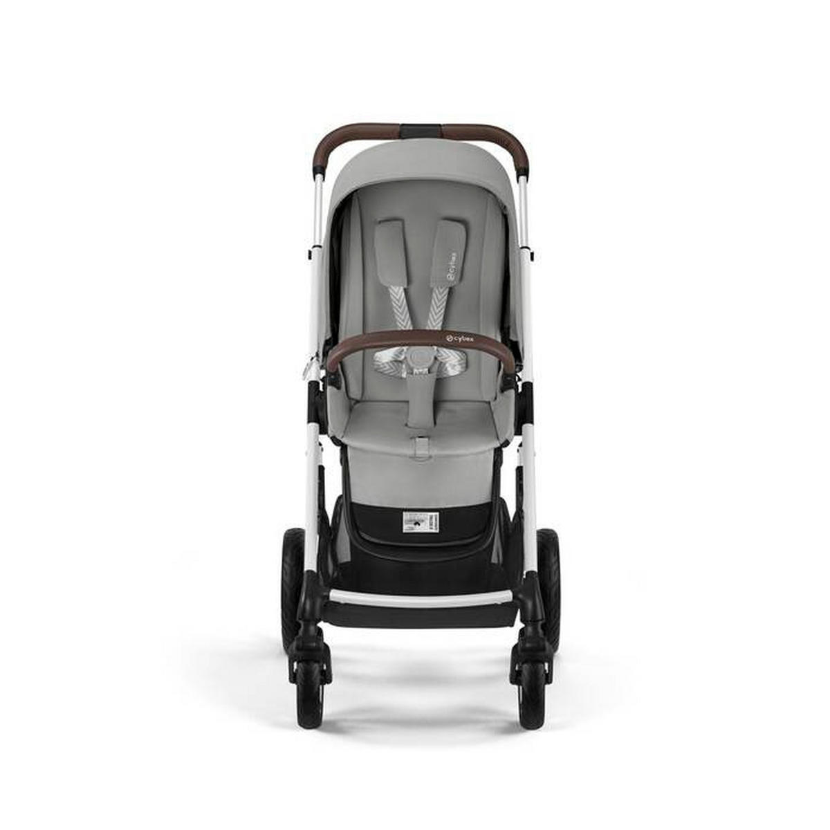 KINDERWAGEN  Talos S Lux  Stone Grey  - Silberfarben/Grau, Basics, Textil/Metall (91/60,5/110cm) - cybex GOLD