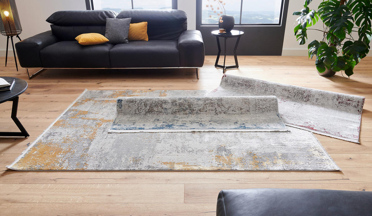 VINTAGE-TEPPICH 240/340 cm Apollo Goldfarben  - Goldfarben, Design, Naturmaterialien/Textil (240/340cm) - Dieter Knoll