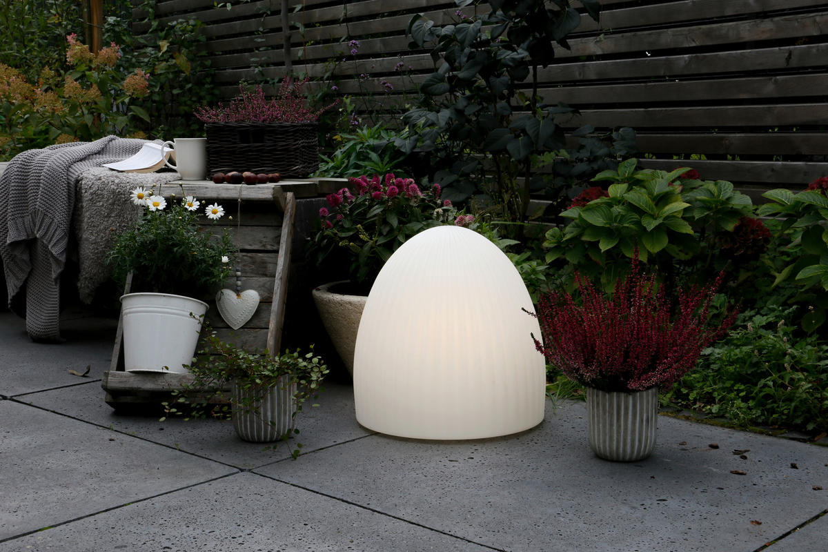 LED-DEKORATIONSLAMPA 37/39 cm   - vit, Basics, plast (37/39cm)