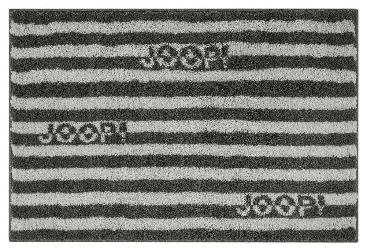 BADTEPPICH Split Grau 60/90 cm  - Grau, Basics, Naturmaterialien/Textil (60/90cm) - Joop!