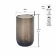 TRINKGLAS 480 ml  - Braun, Trend, Glas (8/13cm) - Novel
