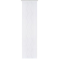 FLÄCHENVORHANG   halbtransparent  60/245 cm   - Weiß, Design, Textil (60/245cm) - Novel