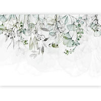 FOTOTAPETA velikost:  - biela/zelená, Lifestyle, textil (450/315cm) - artgeist