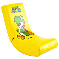 GAMINGSESSEL Gelb Kunststoff, Leder   - Gelb, MODERN, Leder/Kunststoff (41/65/84,5cm) - X Rocker