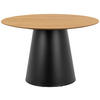 ESSTISCH in Holz, Metall, Holzwerkstoff 120/120/75 cm  - Eichefarben/Multicolor, Design, Holz/Holzwerkstoff (120/120/75cm) - MID.YOU