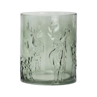 LJUSLYKTA - grön, Lifestyle, glas (17,5/21cm) - Ambia Home