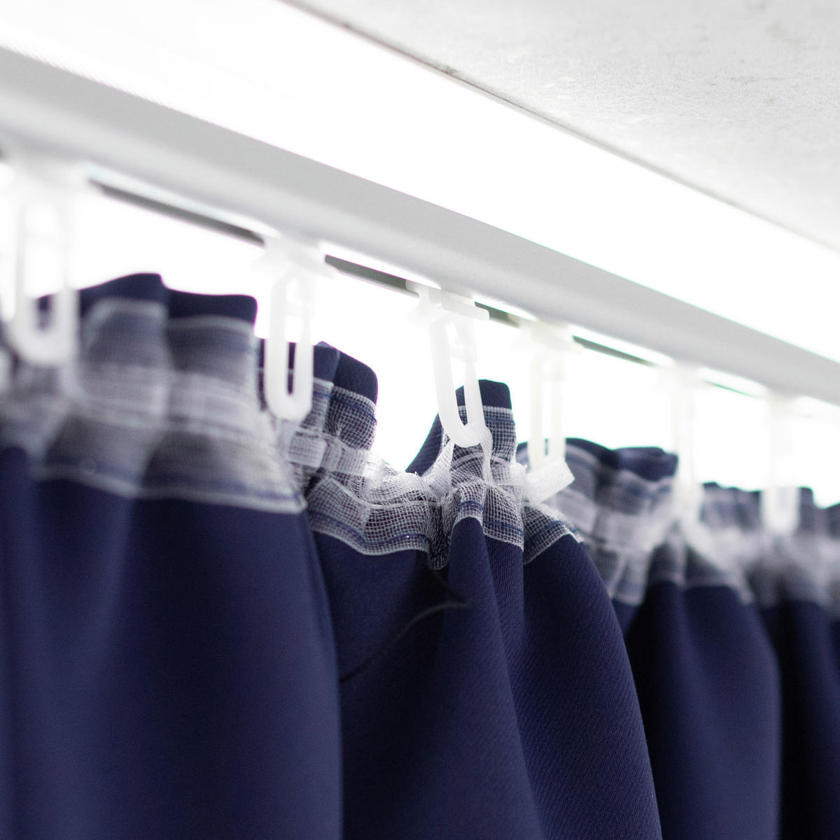 WÄRMESCHUTZVORHANG THERMOVORHANG Verdunkelung 140/245 cm   - Dunkelblau, Basics, Textil (140/245cm)