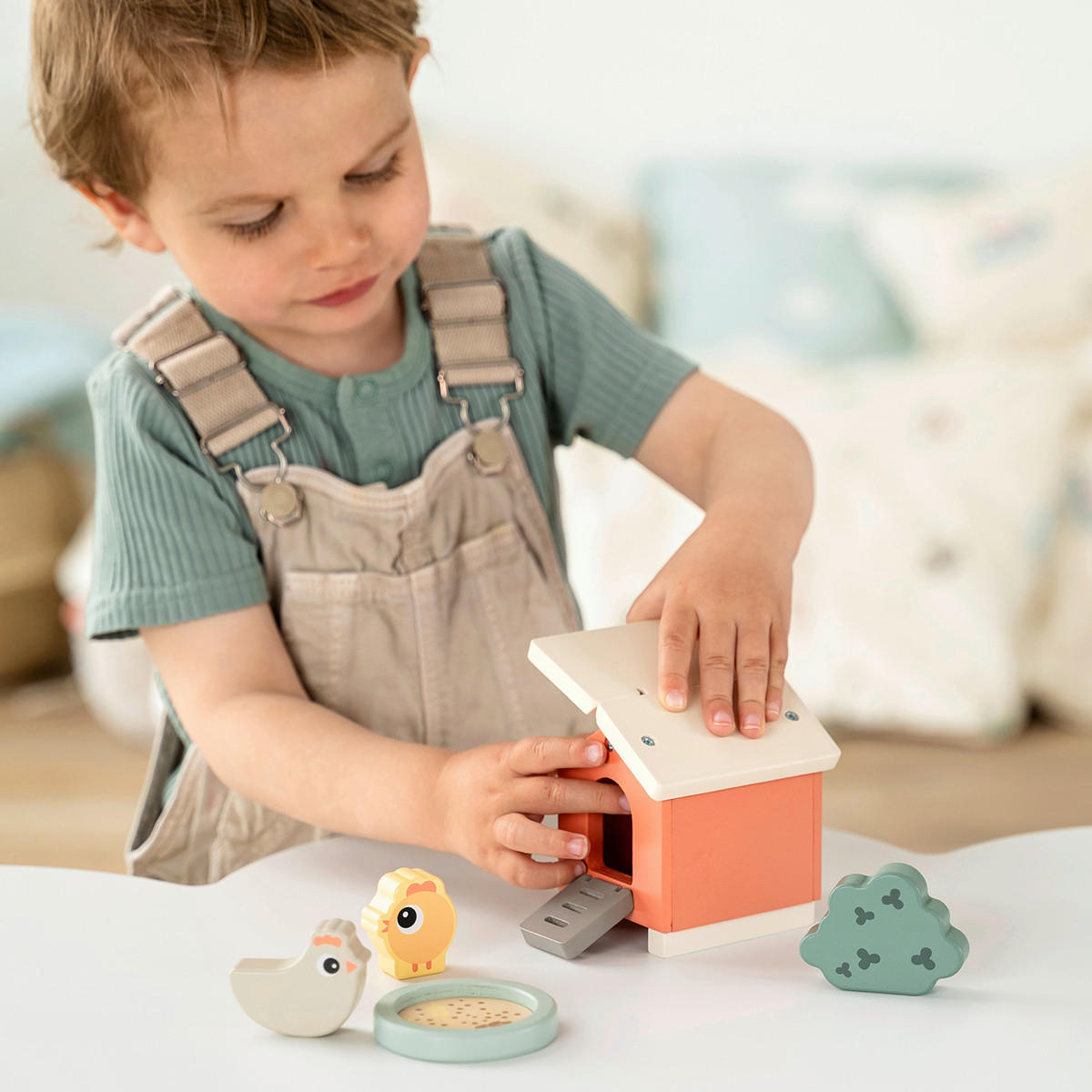 SPIELTIER  - Multicolor, Basics, Holz/Holzwerkstoff (12,3/10,0/14,7cm) - done by deer