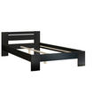 BETT 120/200 cm  in Schwarz  - Schwarz, KONVENTIONELL, Holzwerkstoff (120/200cm) - Carryhome
