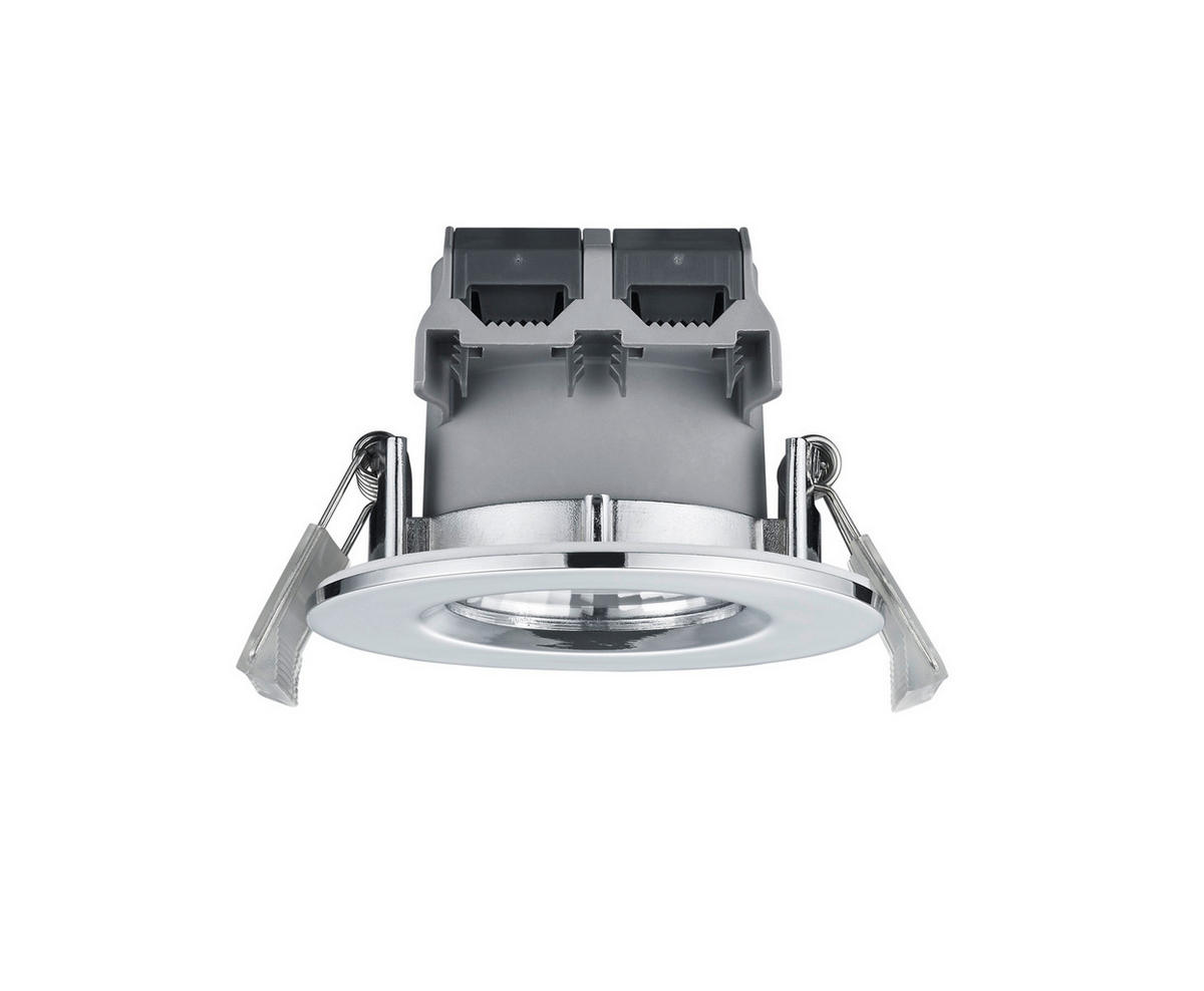 LED-STRAHLER - Chromfarben, Basics, Kunststoff/Metall (5,4/8,5cm) - Trio Leuchten