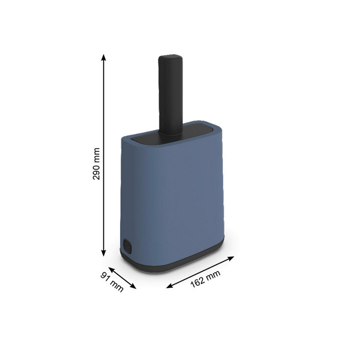 KATZENTOILETTE - Pastellblau, Basics, Kunststoff (9,1/29/16,2cm) - Rotho