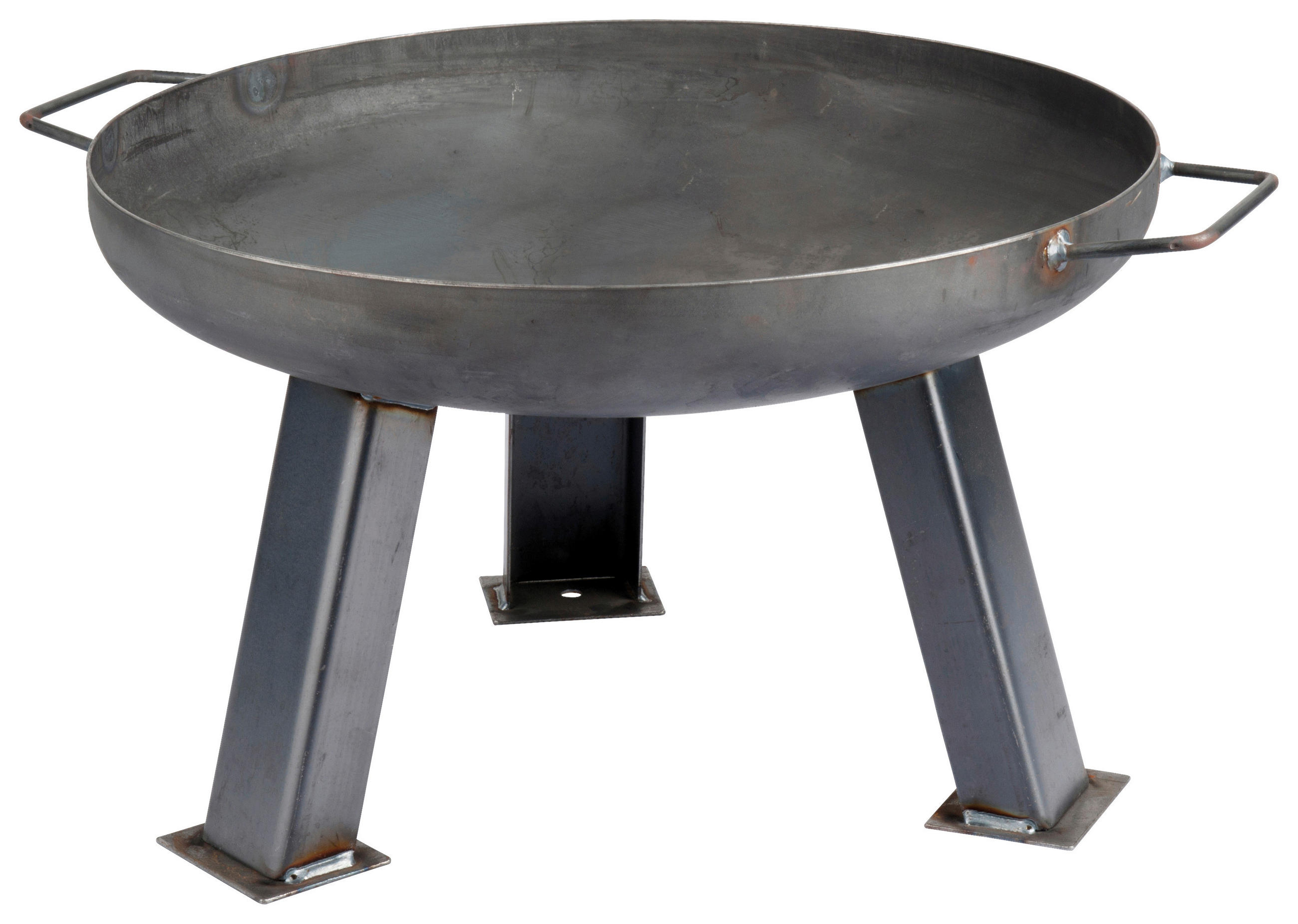 FEUERSCHALE  - Schwarz, KONVENTIONELL, Metall (60/31cm)