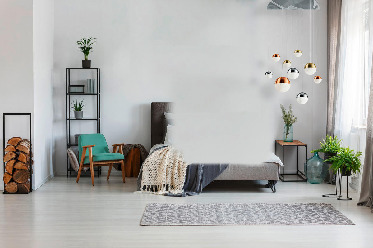 VISEČA LED-SVETILKA  Planets 78 W/3992 lm/4000 K/220-240 V/ - barve kroma, Design, kovina/steklo (60/153cm)