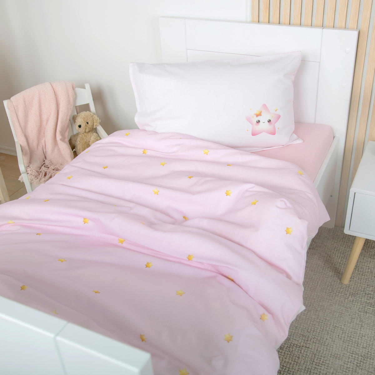 BABYBETTWÄSCHE Einhornzauber Renforcé 100/135 cm  - Pink, Basics, Textil (100/135cm) - baby best