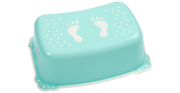 TRITTHOCKER - Mintgrün, Basics, Kunststoff (42,5/28,5/14,5cm) - My Baby Lou