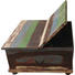 COUCHTISCH Mangoholz teilmassiv quadratisch Multicolor - Multicolor/Braun, Design, Holz (88/88/47cm) - Carryhome