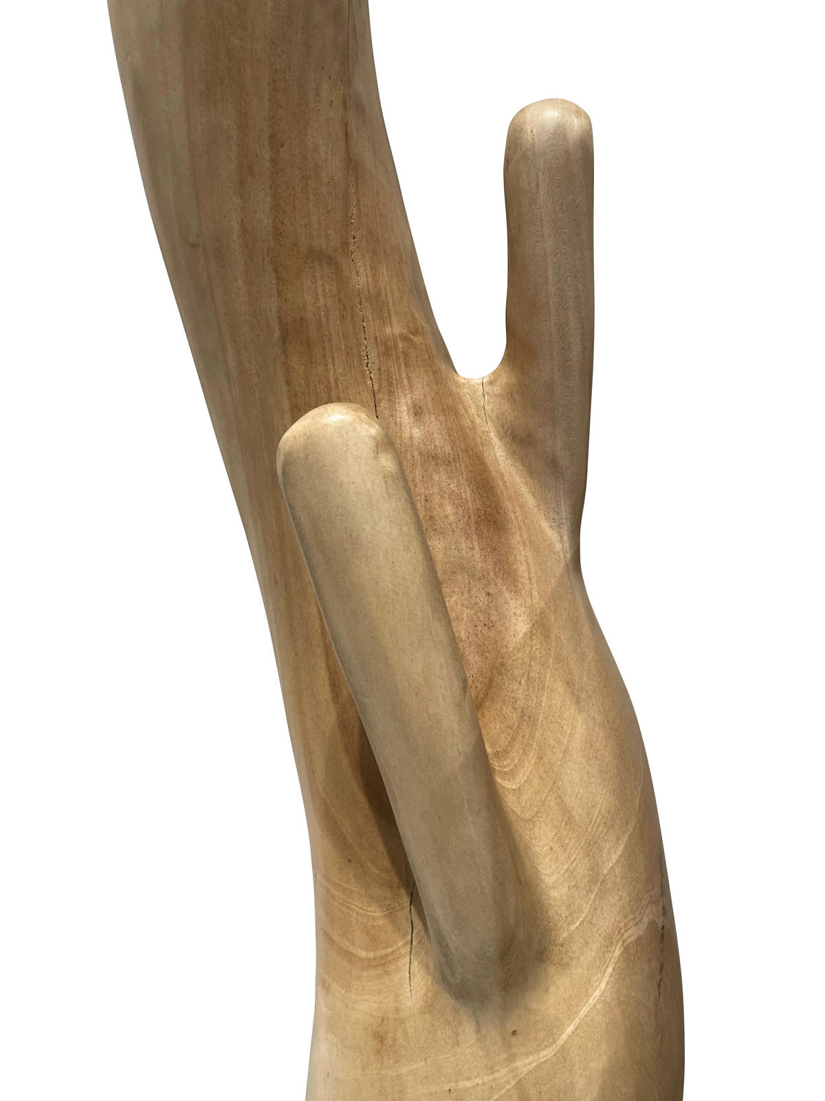 KLEIDERSTÄNDER in Hellbraun 40/200/40 cm   - Hellbraun, Lifestyle, Holz (40/200/40cm) - Landscape
