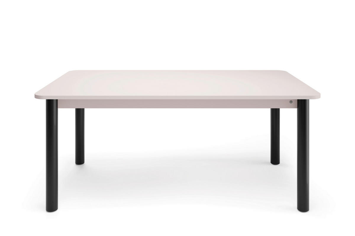 ESSTISCH in Metall, Holzwerkstoff 180/100/76 cm   - Greige/Schwarz, Natur, Holzwerkstoff/Metall (180/100/76cm) - Tom Tailor