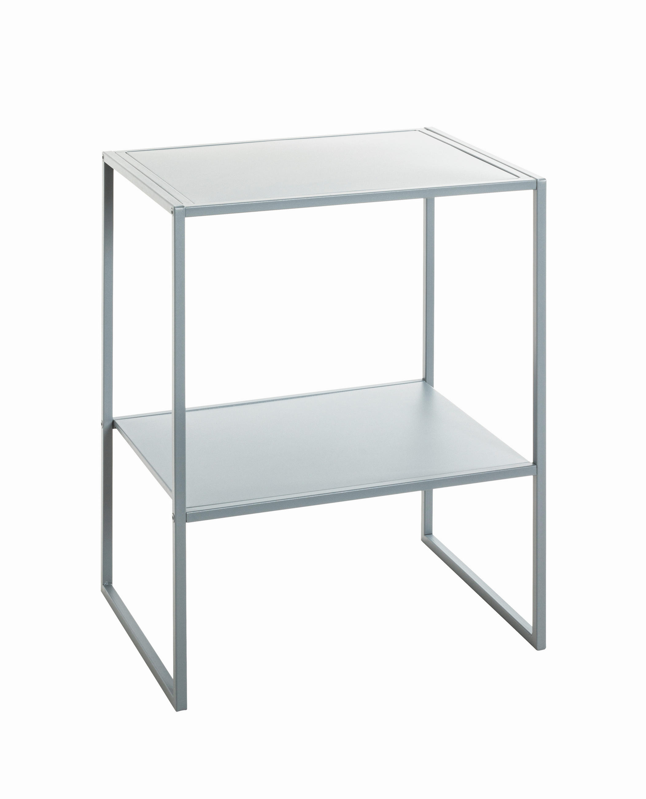 BEISTELLTISCH 45/35/60 cm Grau rechteckig  - Grau, Trend, Metall (45/35/60cm)