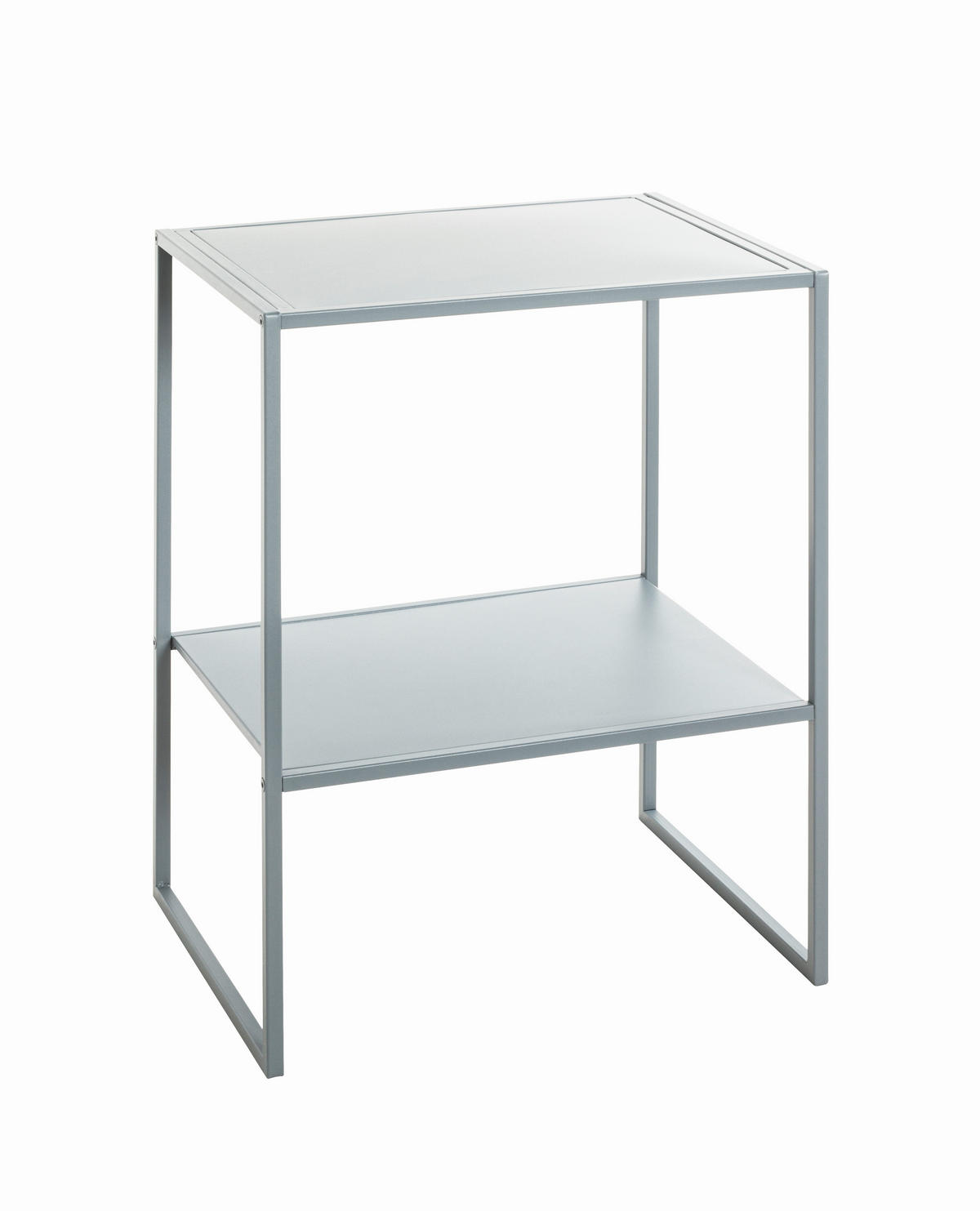 BEISTELLTISCH in Metall 45/35/60 cm  - Grau, Trend, Metall (45/35/60cm)