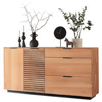 SIDEBOARD Erlefarben  181,9/87,9/45,2 cm  - Dunkelgrau/Erlefarben, Natur, Holz/Metall (181,9/87,9/45,2cm) - Valdera