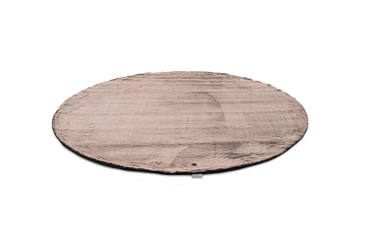TEPPICH 90/90 cm Platinfarben  - Platinfarben, Basics, Textil (90/90cm) - Tom Tailor