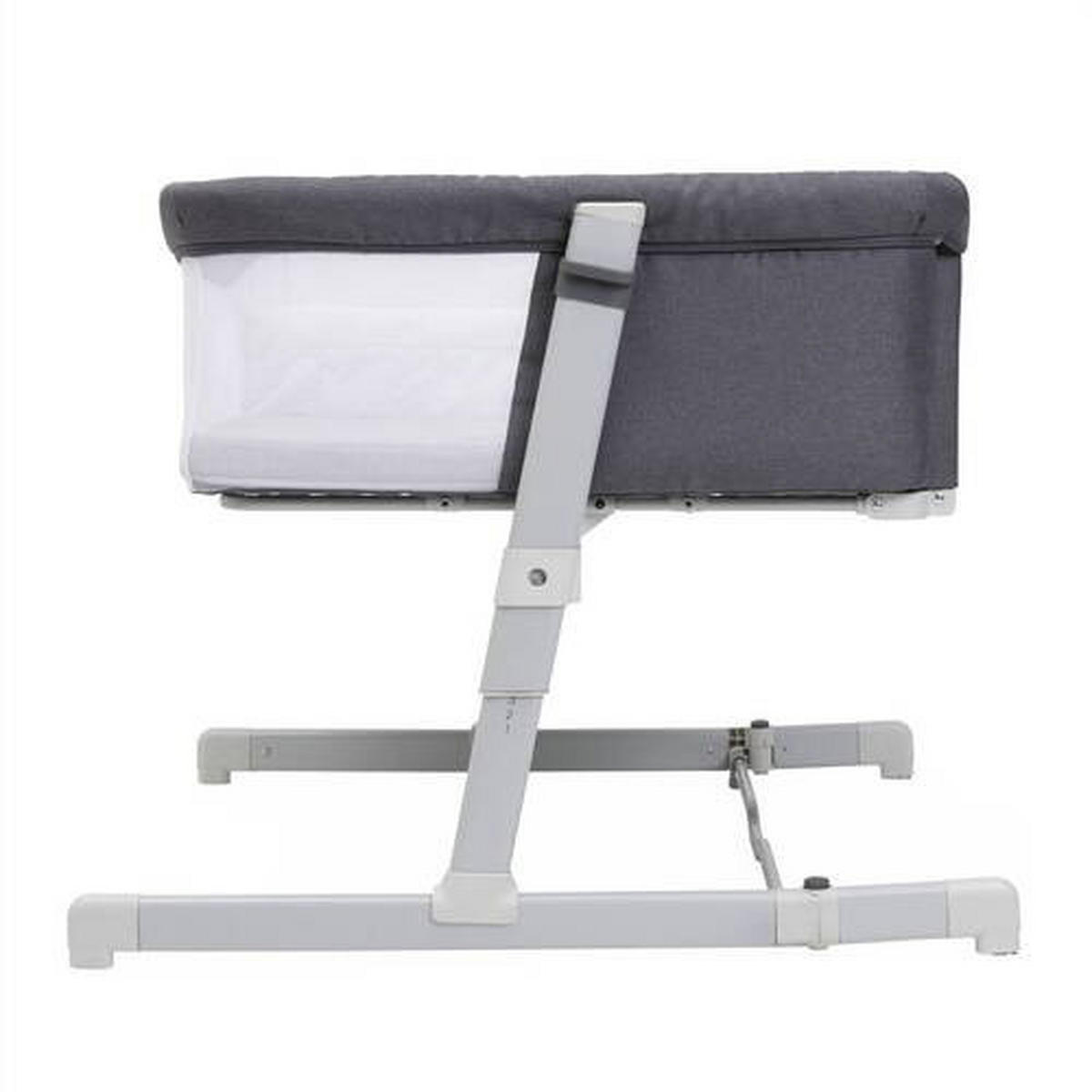 BEISTELLBETT NEXT2ME TWINS   - Grau, Basics, Textil/Metall (98/98/62/77cm) - Chicco