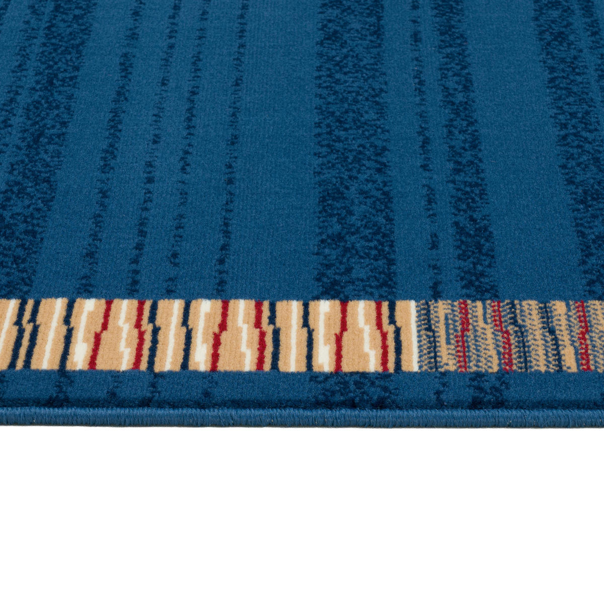 LÄUFER 80/350 cm Shiraz Blau, Beige  - Blau/Beige, LIFESTYLE, Textil (80/350cm)