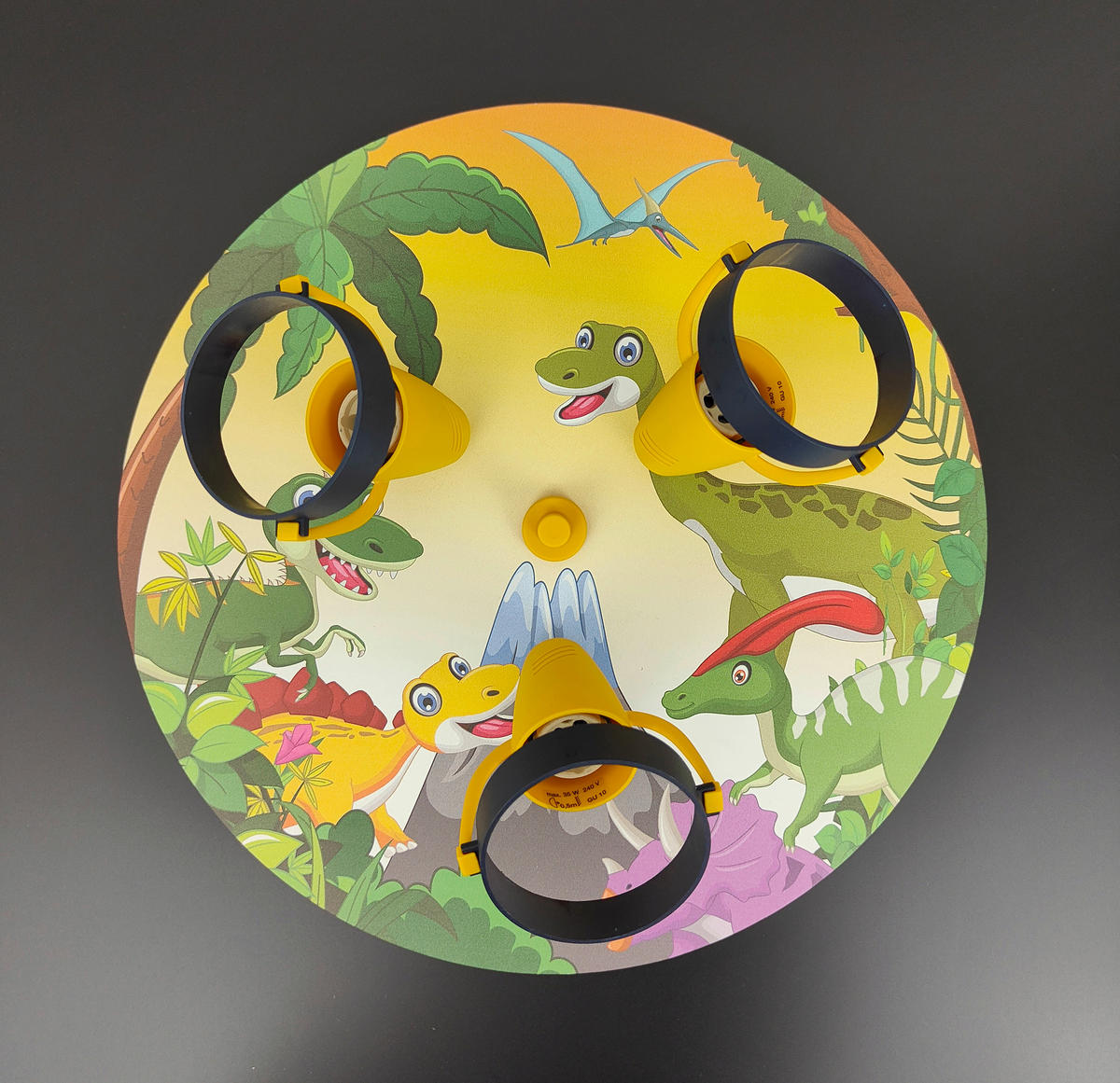 KINDERDECKENLEUCHTE 35/35/15 cm   - Multicolor, Basics, Holzwerkstoff/Kunststoff (35/35/15cm)