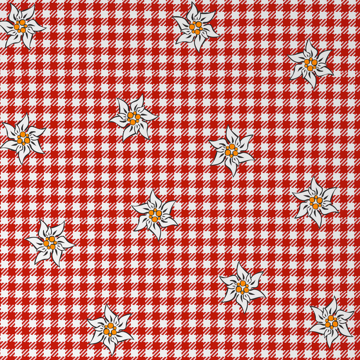 POSTELJNINA TANJA 140/200 cm saten rdeča, bela  - rdeča/bela, Konvencionalno, tekstil (140/200cm) - Esposa