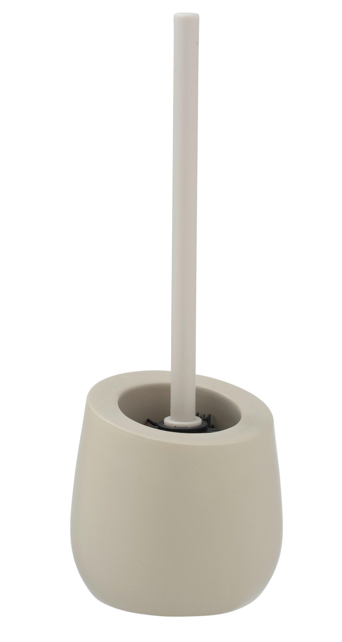 WC-BÜRSTENGARNITUR in Keramik  Kunststoff   - Beige, Basics, Keramik/Kunststoff (13,5/38/13,5cm) - Wenko