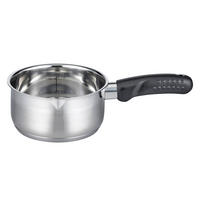 STIELKASSEROLLE Turmalin  - Edelstahlfarben, Basics, Metall (16cm) - ELO