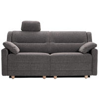 SCHLAFSOFA Chenille Braun  inkl. Armlehnenkissen  - Buchefarben/Braun, KONVENTIONELL, Holz/Textil (184/88/91cm) - Sedda