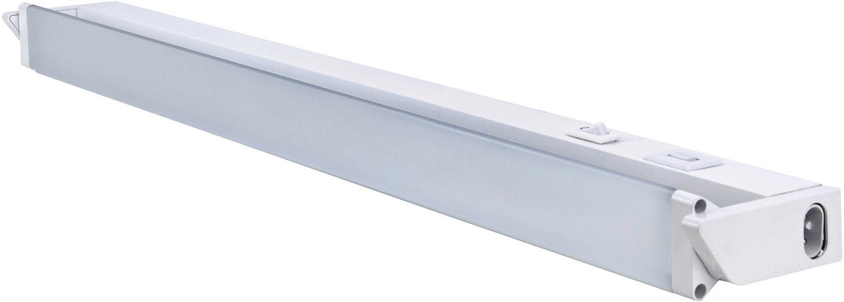 LICHTLEISTE 85,6/2,4/6,1 cm   - Weiß, Basics, Kunststoff (85,6/2,4/6,1cm)
