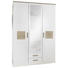 DREHTÜRENSCHRANK in Weiß, Eichefarben - Eichefarben/Weiß, KONVENTIONELL, Holzwerkstoff (135/199/58cm) - Stylife DREHTÜRENSCHRANK in Weiß, Eichefarben - Eichefarben/Weiß, KONVENTIONELL, Holzwerkstoff (135/199/58cm) - Stylife