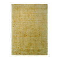 TEPPICH Wohnzimmer 120/170 cm Luxury 110 Gelb Gelb rechteckig  - Gelb, Basics, Textil (120/170cm) - Novel