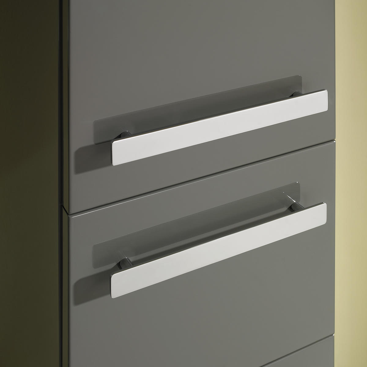KUPAONICA  siva  - siva, Design, staklo/drvni materijal (120cm) - Sadena