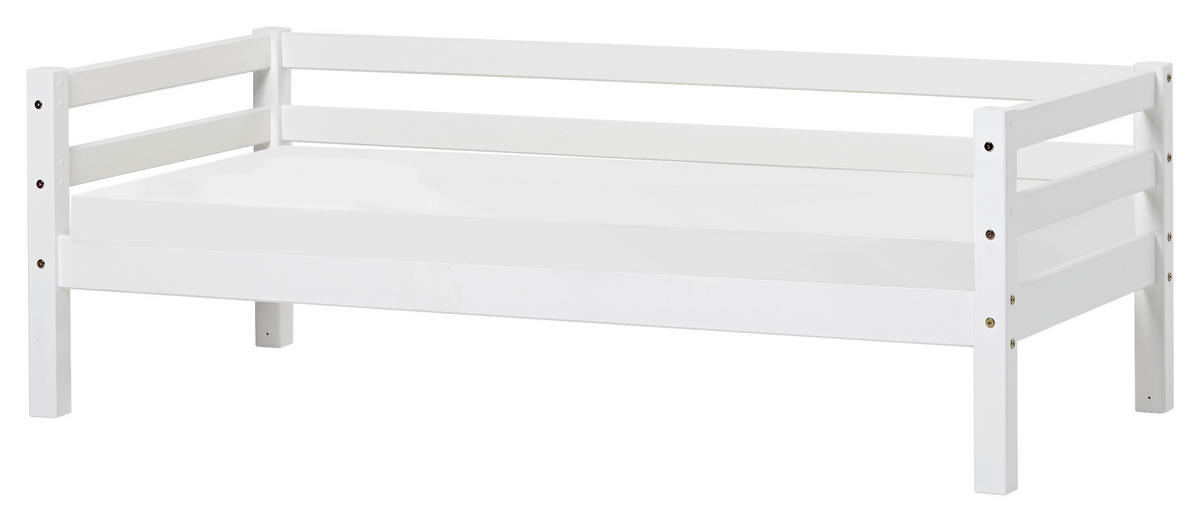 KINDER-/JUNIORBETT - Naturfarben/Weiß, MODERN, Holz (70/190cm) - MID.YOU