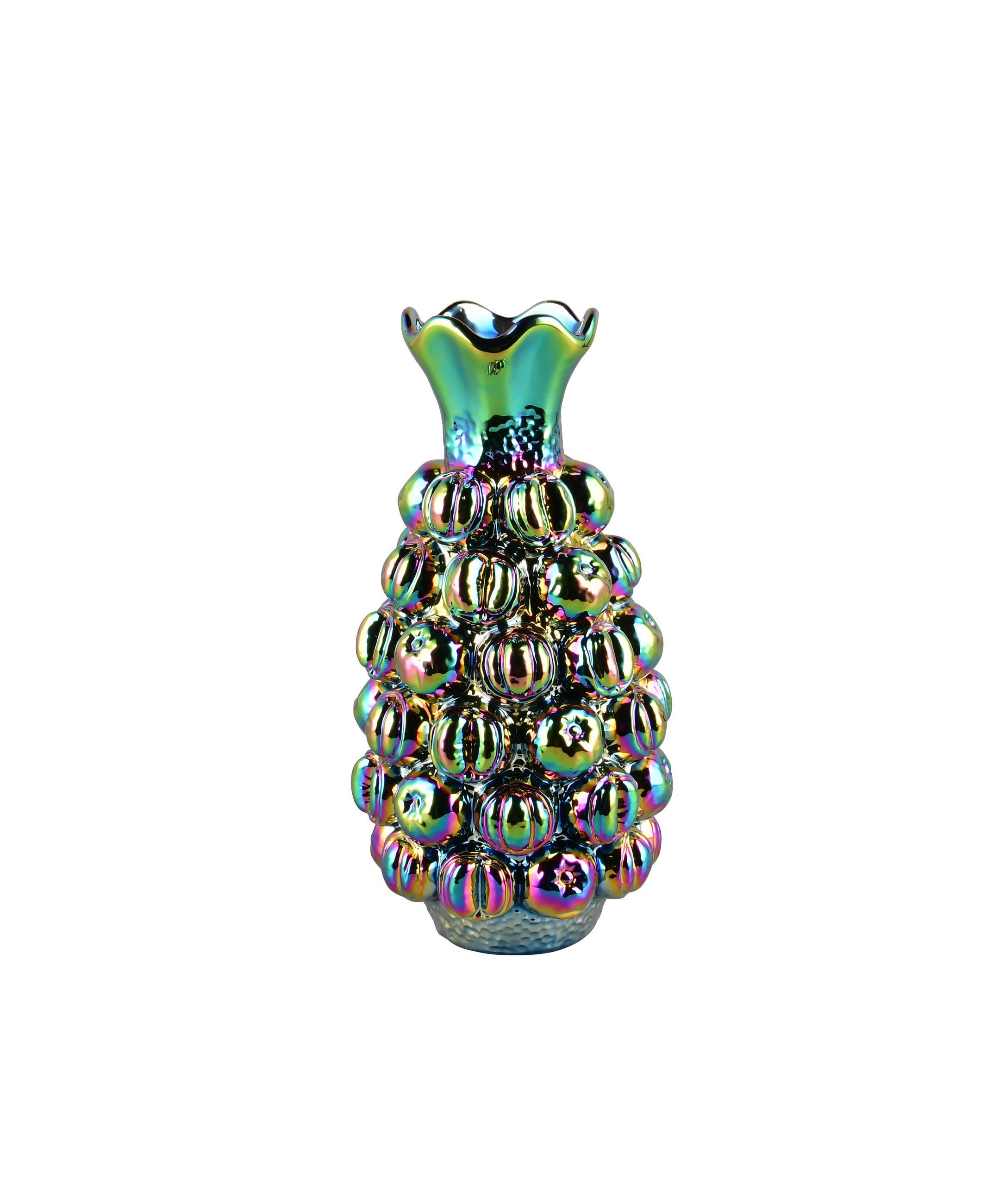 XXXLutz Dekovase Mehrfarbig 18x35x18 cm