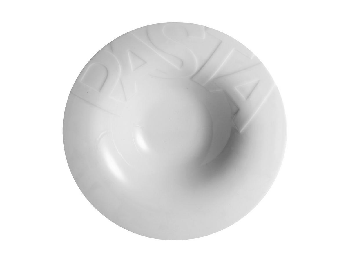 SADA TANIEROV NA CESTOVINY, keramika, 27 cm - biela, keramika (27cm) - Creatable