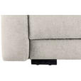 2-SITZER-SOFA in Chenille Creme  - Creme/Schwarz, KONVENTIONELL, Kunststoff/Textil (233/90/110cm) - Carryhome