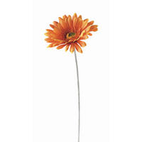 KONSTBLOMMA - orange/grön, Basics, textil/plast (56cm)