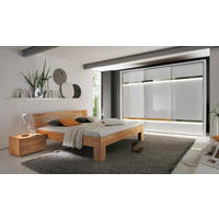 BETT 140/200 cm  in Buchefarben  - Buchefarben/Naturfarben, Design, Holz (140/200cm) - Hasena