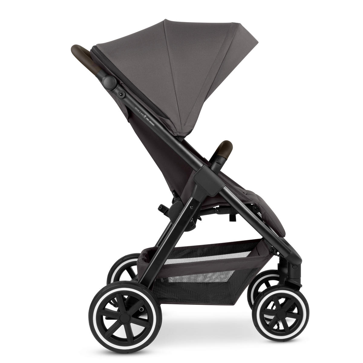 BUGGY Avus 2 Air  - Dunkelgrau/Schwarz, Basics, Textil/Metall (55,5/111/79,5cm) - ABC Design