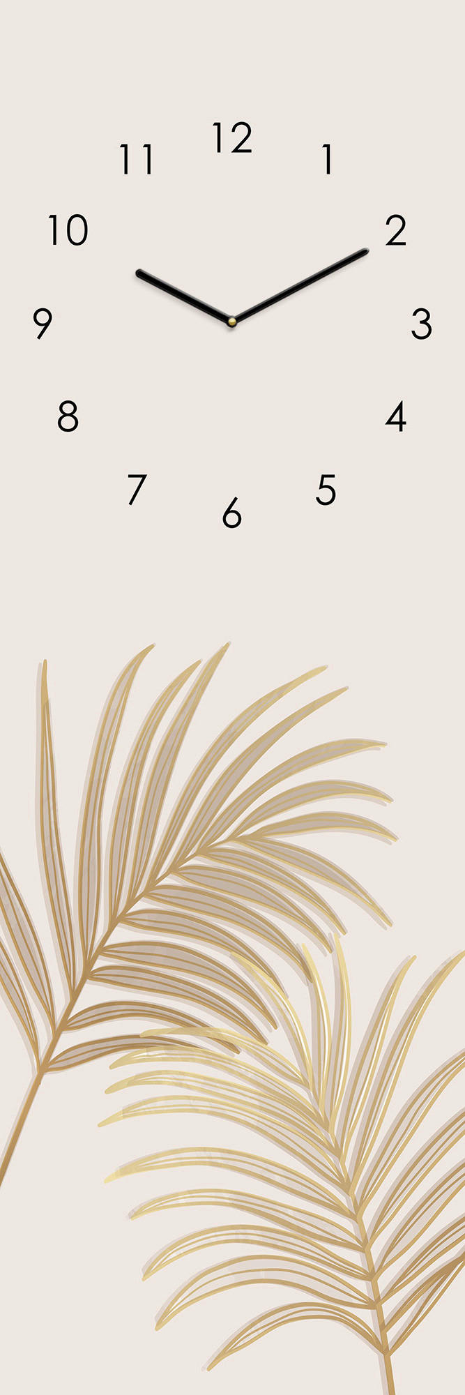 WANDUHR Naturfarben 20/60/3,1 cm  - Naturfarben, Trend, Glas (20/60/3,1cm) - Euroart