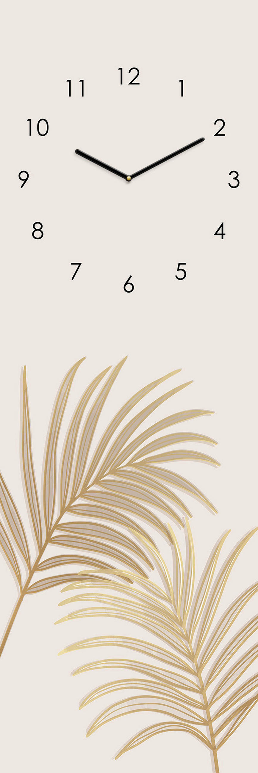 WANDUHR Naturfarben 20/60/3,1 cm  - Naturfarben, Trend, Glas (20/60/3,1cm) - Euroart