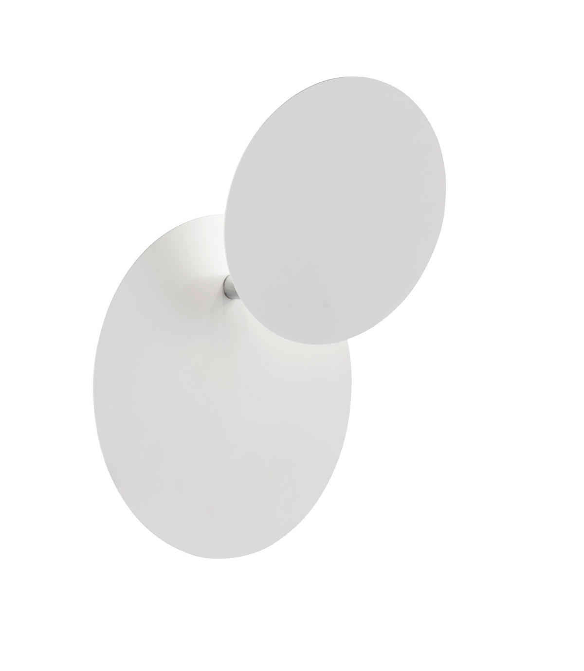 APLICĂ DE PERETE CU LED - alb, Basics, plastic/metal (18/6,5cm) - Wofi