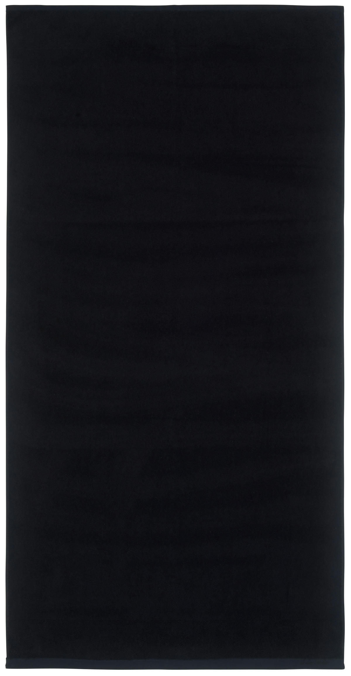 PROSOP DE BAIE 80/190 cm negru  - negru, Natur, textil (80/190cm) - Bio:Vio