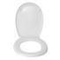 WC-SITZ Weiß - Weiß, Basics, Kunststoff (35/44,5cm)